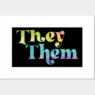 They Them Pronouns Posters and Art